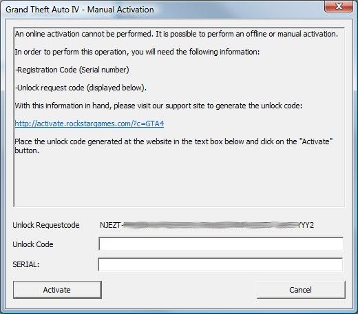 Unlock code serial gta 4 offline activation